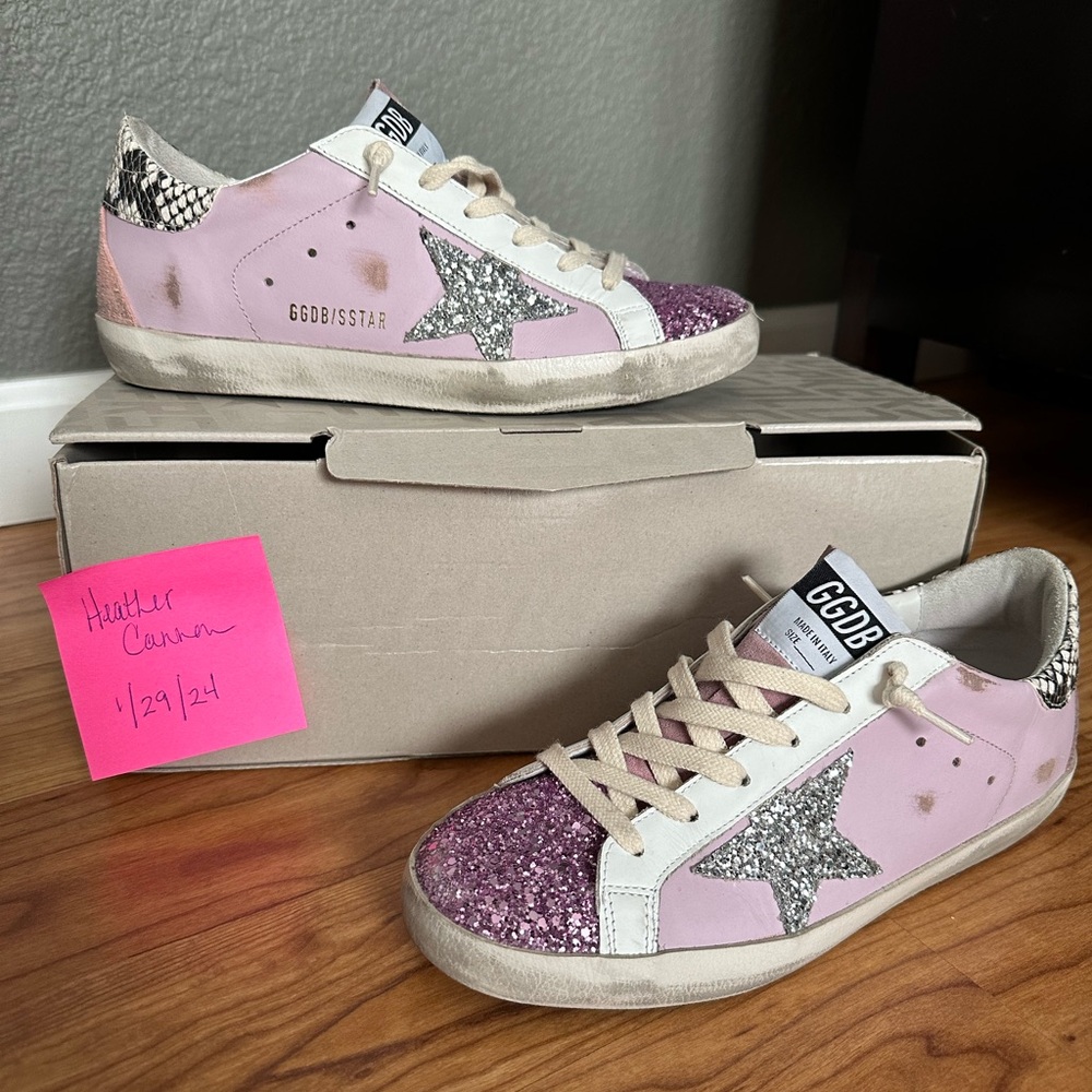 EUC Golden Goose Super Stars